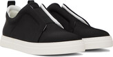 Thumbnail for your product : Pierre Hardy Black Slider Sneakers