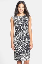 Thumbnail for your product : Adrianna Papell Print Crepe Sheath Dress