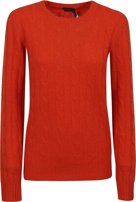 Ralph Lauren Orange Women's Sweaters | ShopStyle