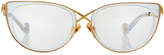 Thumbnail for your product : Karlsson Anna-Karin The Cross Cat-Eye Optical Frames