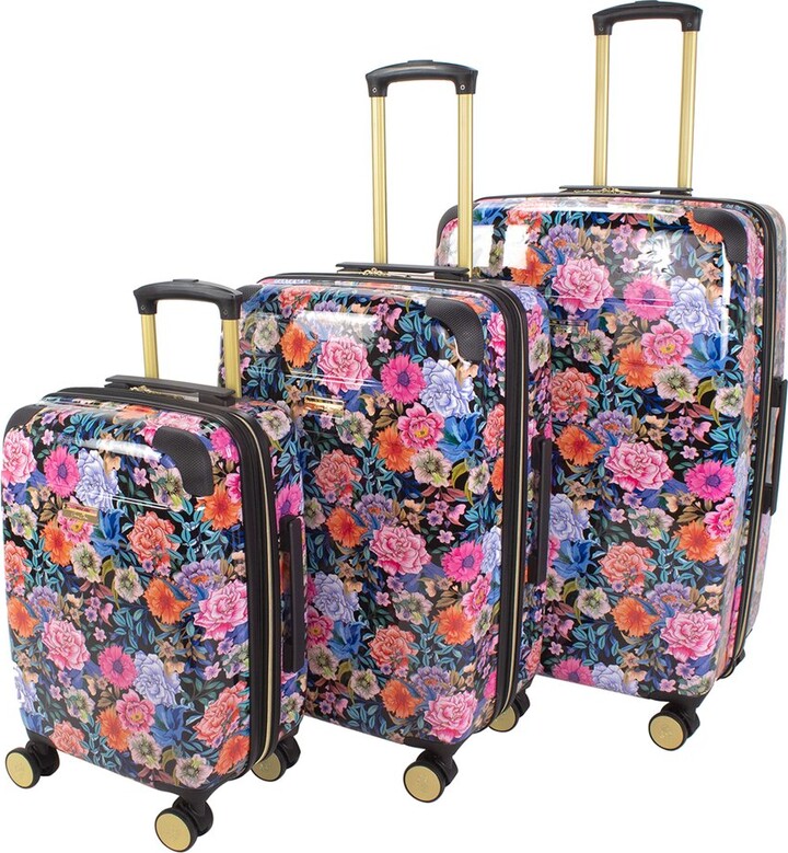 Jenni Chan Entin 3pc Hardside Spinner Set ShopStyle Rolling Luggage