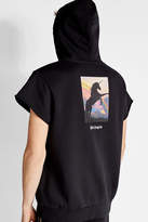 Thumbnail for your product : Palm Angels Short Sleeved Cotton Hoody