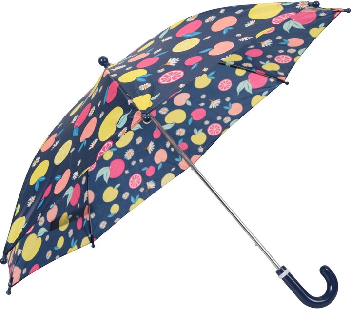 Collapsible Umbrella Whangee Handle Monogram Print