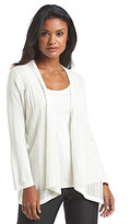 Thumbnail for your product : Evan Picone Long Sleeve Pointelle Cardigan Sweater