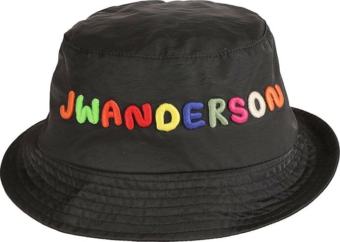 J.W.Anderson Logo Embroidered Bucket Hat