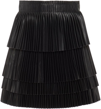 Alexis Briana High-Waisted Faux Leather Mini Skirt