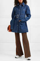 Thumbnail for your product : Acne Studios Belted Denim Jacket - Mid denim