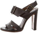 Thumbnail for your product : Marni Leather Multistrap Sandals