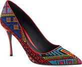 Thumbnail for your product : Nicholas Kirkwood Mexican embroidered courts