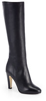 Thumbnail for your product : Jimmy Choo Mandel Leather Knee-High Boots
