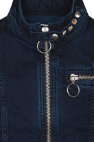 Thumbnail for your product : Marques Almeida High Neck Denim Jacket