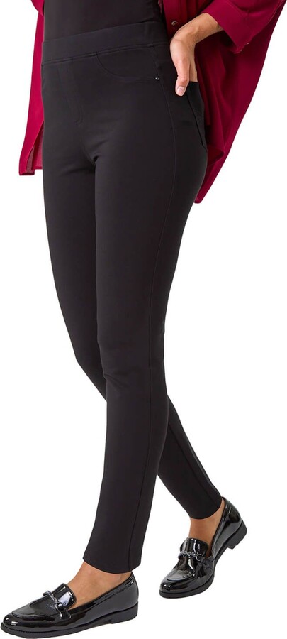 Pull-on Ponte Pants ShopStyle UK