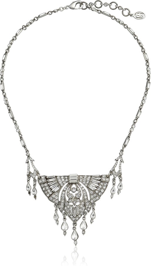 Ben-Amun Jewelry Swarovski Crystal Bow Brooch-