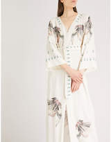 Thumbnail for your product : Vilshenko Clarita crepe maxi dress