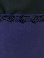 Thumbnail for your product : Romeo Gigli Pre-Owned Embroidered Trim Skirt