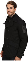 Thumbnail for your product : English Laundry Double Breasted Peacoat w/ Attached Nylon Bib