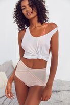 Thumbnail for your product : Urban Outfitters Dare To Desire Mesh Lace High-Waisted Panty