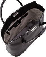 Thumbnail for your product : The Row The Carry All Leather Tote Bag, Black