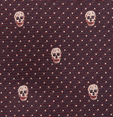 Thumbnail for your product : Alexander McQueen Skull Silk-Jacquard Tie