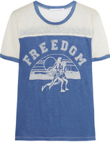 Thumbnail for your product : Etoile Isabel Marant Freedom printed slub-linen top