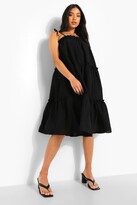 Thumbnail for your product : boohoo Petite Ruffle Tiered Midi Dress