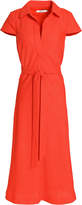 Thumbnail for your product : Badgley Mischka Belted Woven Midi Dress