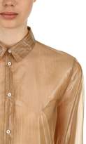 Thumbnail for your product : Jil Sander Pinstriped Sheer Shirt