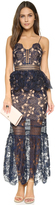 Thumbnail for your product : Self-Portrait Amarylis Lace Maxi Dress