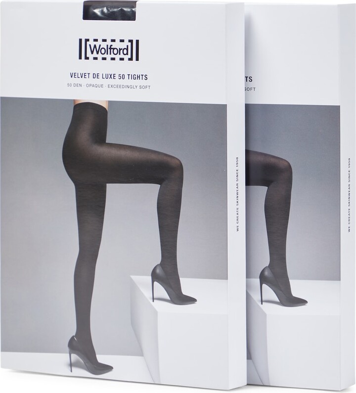 Wolford Velvet De Luxe 66 Comfort Tights - ShopStyle Hosiery