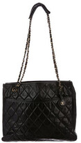 Thumbnail for your product : Chanel Vintage Quilted Tote Black