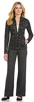 Thumbnail for your product : Jones New York Sport Cheetah-Print French Terry Jacket