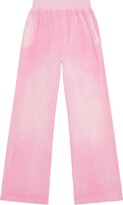 Pink Monogram Chenille Trousers 