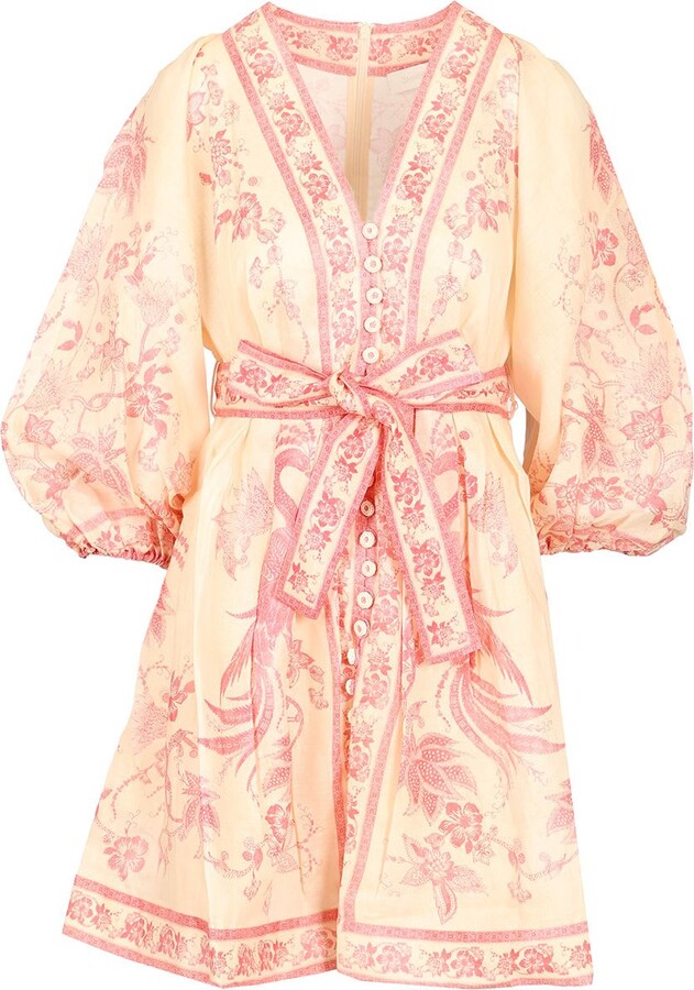 Zimmermann 'lucky' Mini Dress