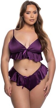 Roma Costume Sweet Flutter Set, Purple, 1X/2X