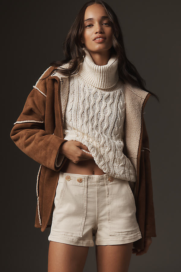 Pilcro The Kit HighRise Utility Shorts ShopStyle