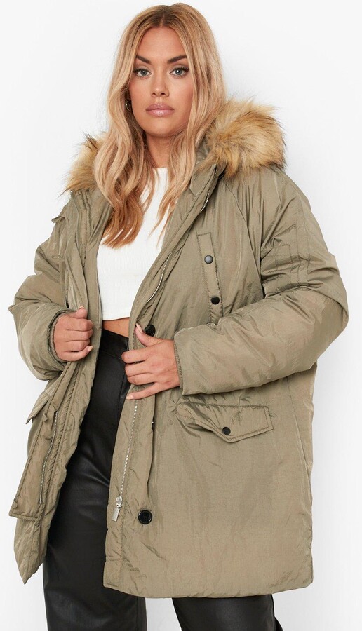 fur parka womens