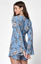 Thumbnail for your product : MinkPink Somerset Wrap Front Romper