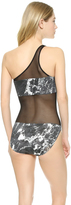 Thumbnail for your product : Norma Kamali One Shoulder Spliced Mio