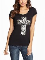 Thumbnail for your product : GUESS Keke Cross Tee