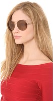 Thumbnail for your product : Gucci Round Aviator Sunglasses
