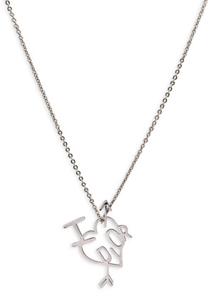 i heart dior necklace