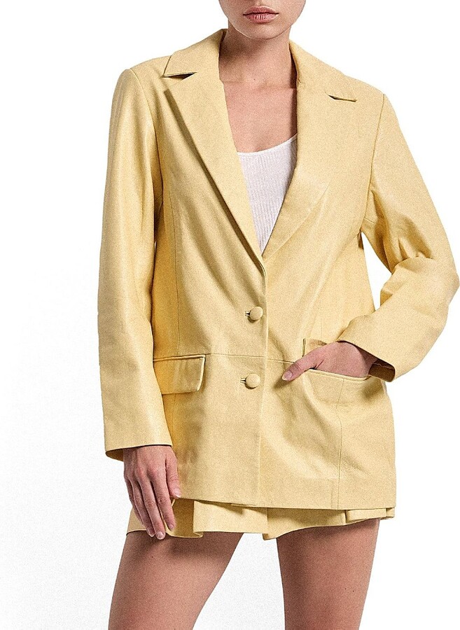 AS by DF Willow Leather Blazer