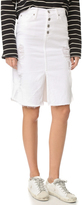 Thumbnail for your product : James Jeans Front Slit Lana Skirt