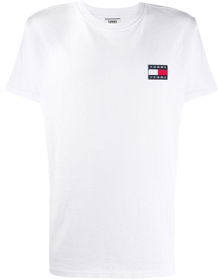 white tommy jeans t shirt
