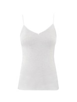 Thumbnail for your product : Hanro Seamless Cotton-jersey Cami Top - White