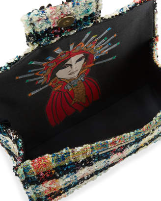 Kooreloo Soho Tweed Shoulder Bag