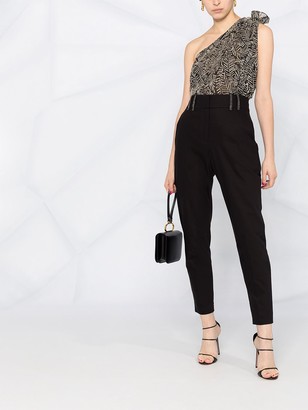 Brunello Cucinelli High-Waisted Tapered Trousers