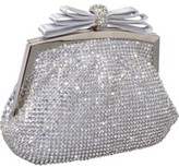 Thumbnail for your product : J. Furmani Crystal and Mesh Clutch