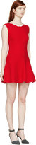 Thumbnail for your product : Giambattista Valli Red Knit Embroidered Lip Dress