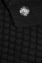 Thumbnail for your product : Burberry Waffle-knit wool and cashmere-blend cardi-coat